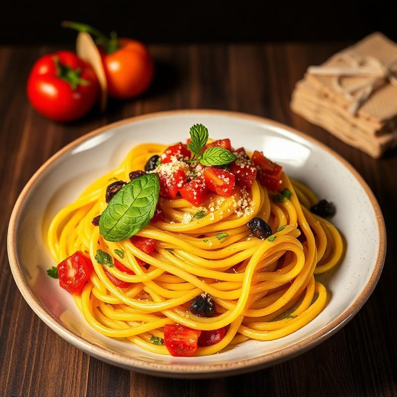 Pasta dish enhancement - After