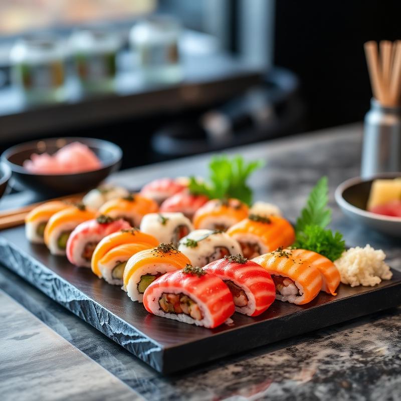 Sushi platter upgrade - After