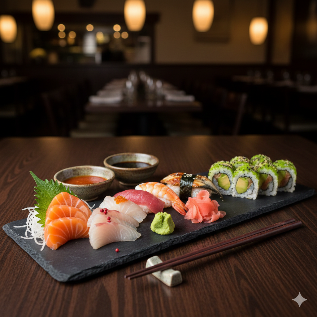Dragon Sushi Bar sushi.